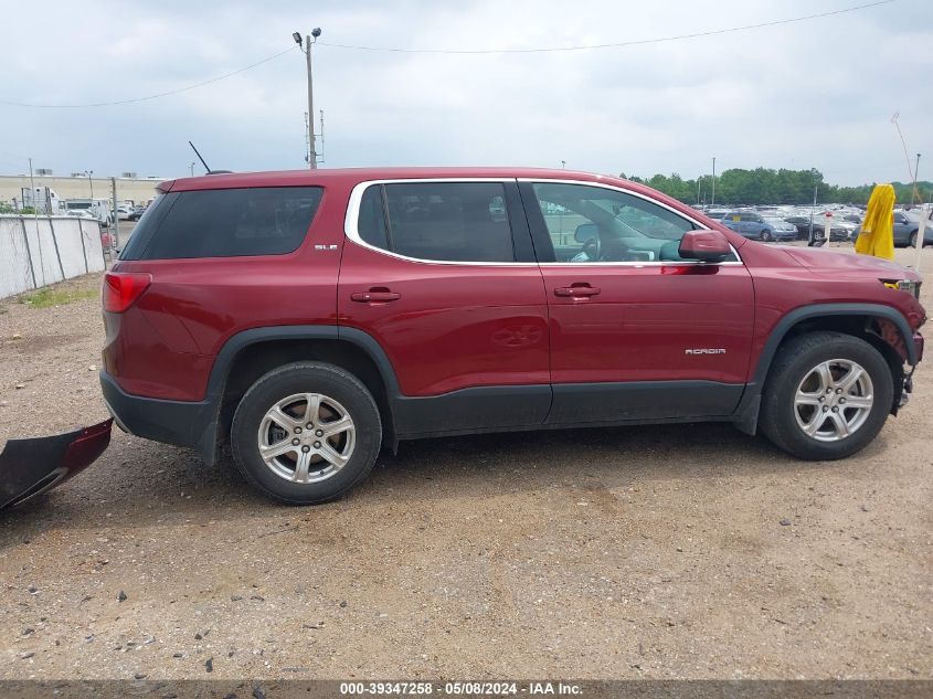 2018 GMC Acadia Sle-1 VIN: 1GKKNKLA9JZ108807 Lot: 39347258