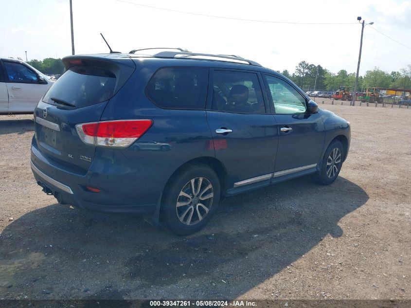 2014 Nissan Pathfinder Sl VIN: 5N1AR2MN7EC648478 Lot: 39347261