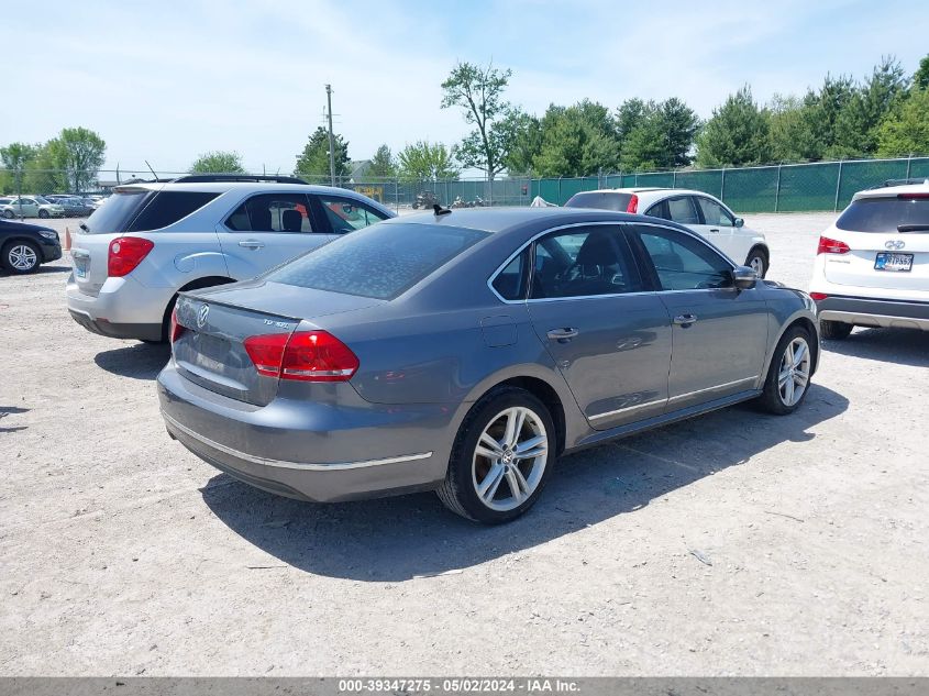 1VWCN7A37EC008647 | 2014 VOLKSWAGEN PASSAT