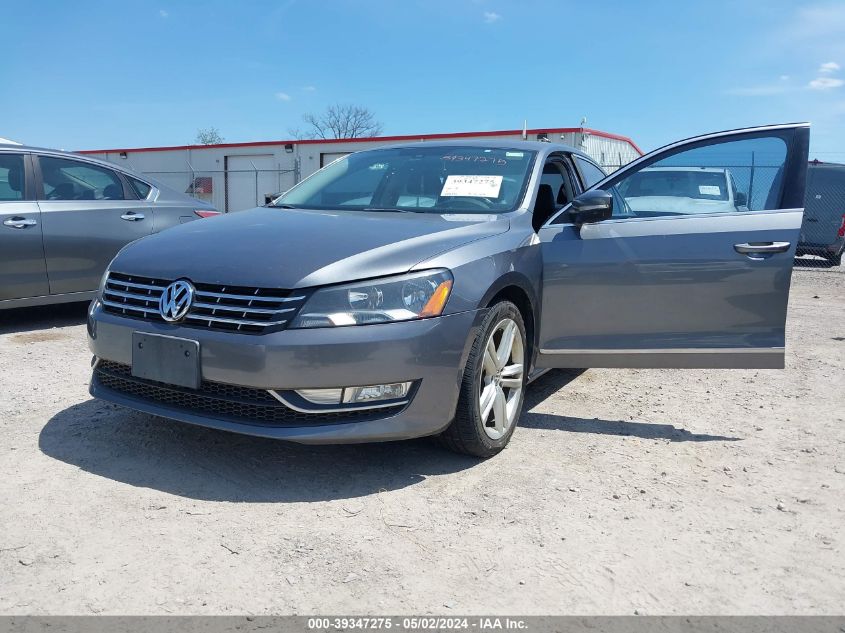 1VWCN7A37EC008647 | 2014 VOLKSWAGEN PASSAT