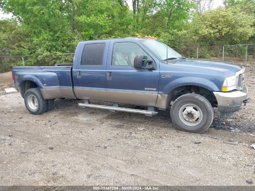 2004 Ford F-350 Lariat/Xl/Xlt VIN: 1FTWW33P54EE01166 Lot: 39347284