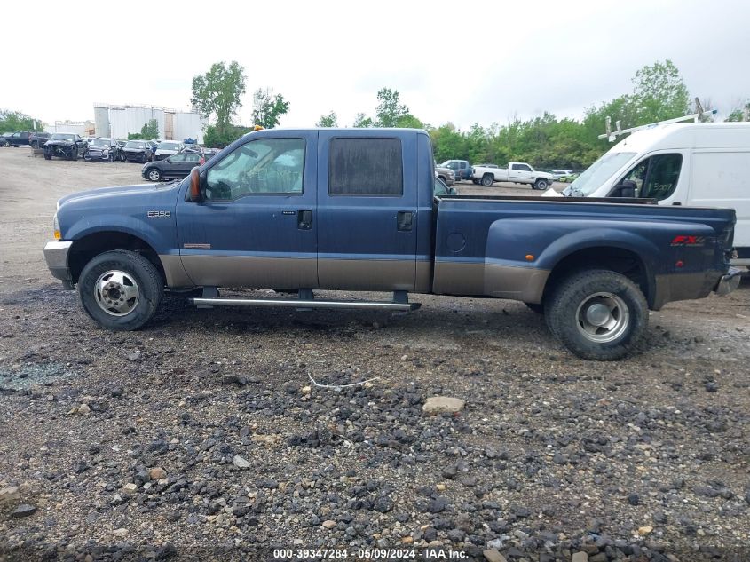 2004 Ford F-350 Lariat/Xl/Xlt VIN: 1FTWW33P54EE01166 Lot: 39347284