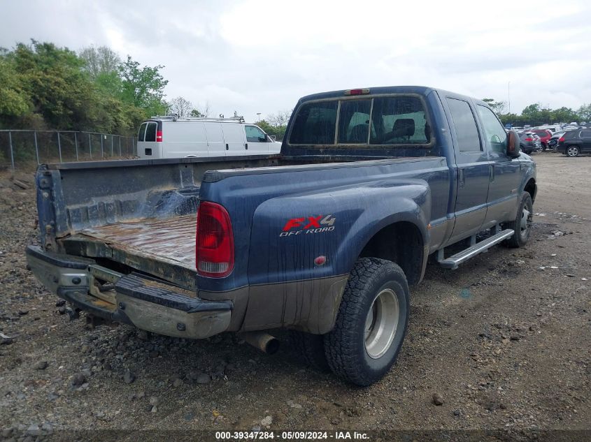 2004 Ford F-350 Lariat/Xl/Xlt VIN: 1FTWW33P54EE01166 Lot: 39347284