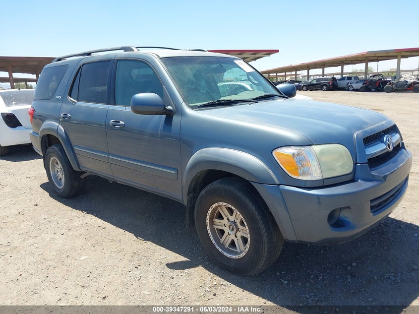 2005 Toyota Sequoia Sr5 V8 VIN: 5TDZT34A95S240767 Lot: 39347291
