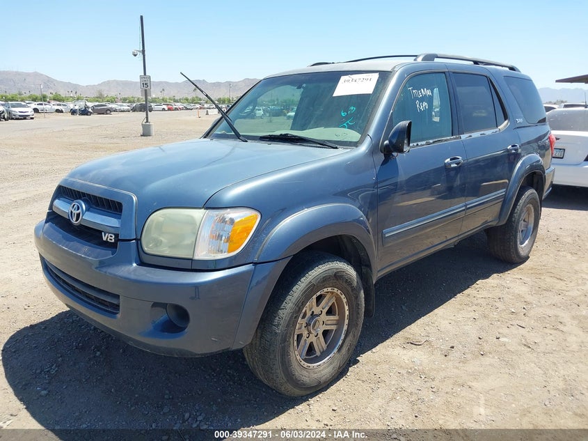 2005 Toyota Sequoia Sr5 V8 VIN: 5TDZT34A95S240767 Lot: 39347291