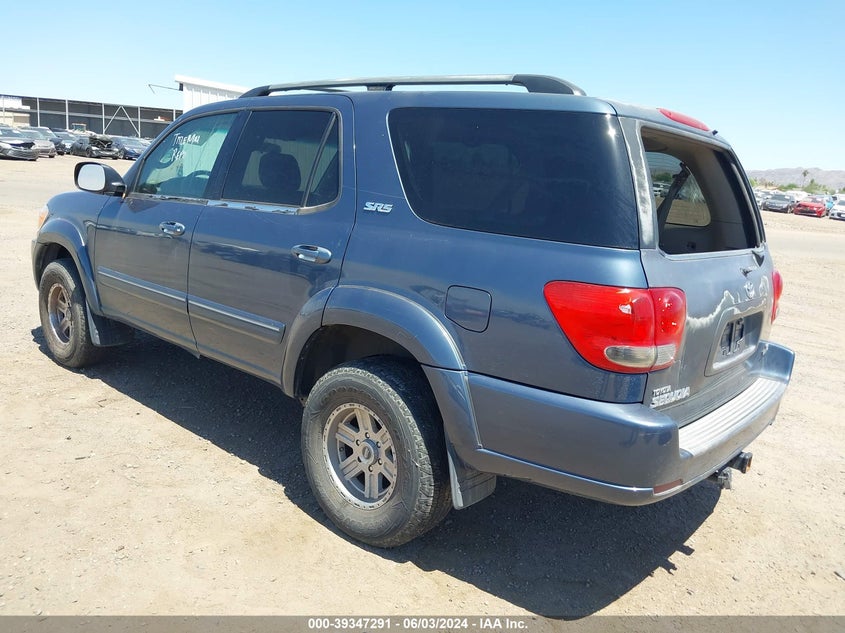 2005 Toyota Sequoia Sr5 V8 VIN: 5TDZT34A95S240767 Lot: 39347291