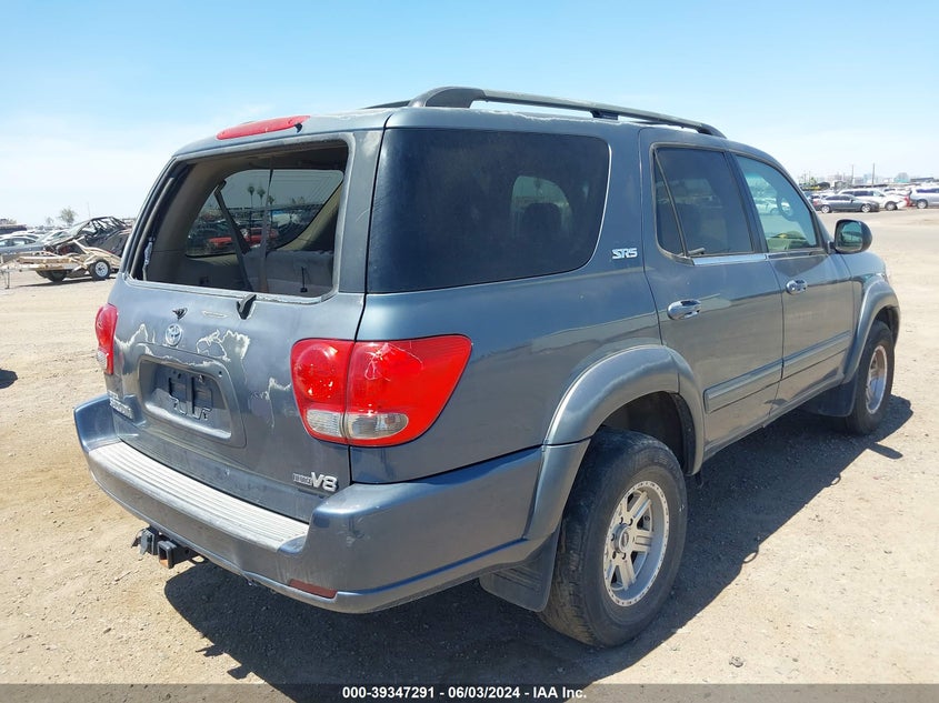 2005 Toyota Sequoia Sr5 V8 VIN: 5TDZT34A95S240767 Lot: 39347291