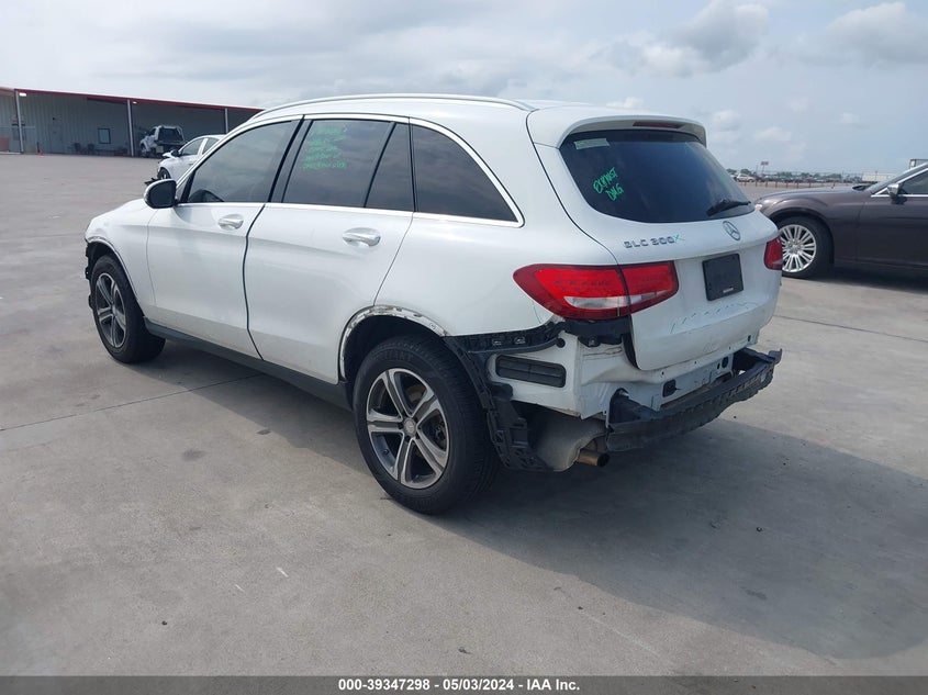 2016 Mercedes-Benz Glc 300 VIN: WDC0G4JB1GF042312 Lot: 39347298