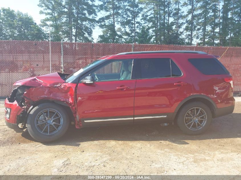 2017 Ford Explorer Xlt VIN: 1FM5K7D81HGC05141 Lot: 39347299