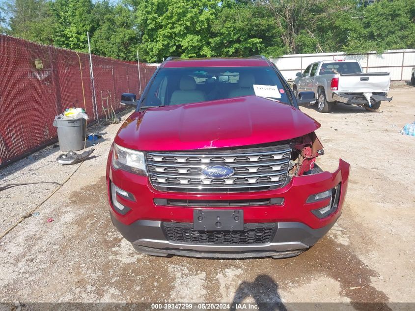 2017 Ford Explorer Xlt VIN: 1FM5K7D81HGC05141 Lot: 39347299