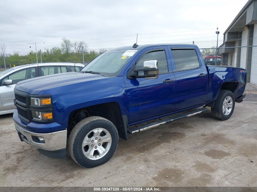 2014 Chevrolet Silverado 1500 2Lt VIN: 3GCUKREC3EG278350 Lot: 39347320