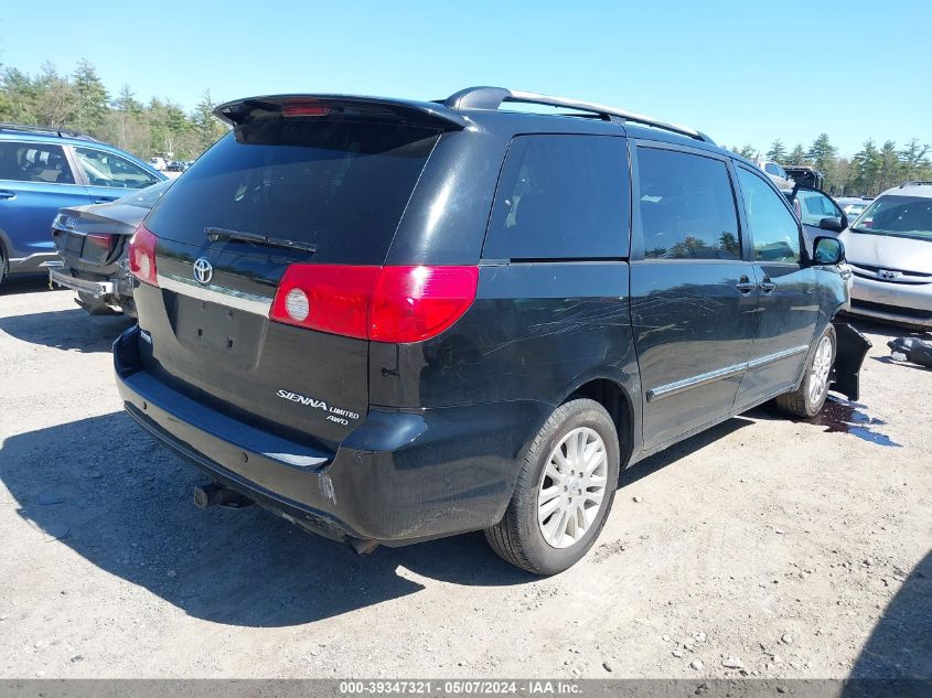 2008 Toyota Sienna Limited VIN: 5TDBK22C08S019646 Lot: 39347321