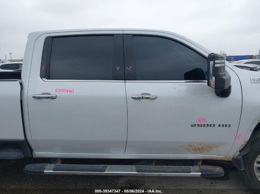 2020 Chevrolet Silverado 2500Hd 4Wd Standard Bed High Country VIN: 1GC4YREY1LF140508 Lot: 39347347