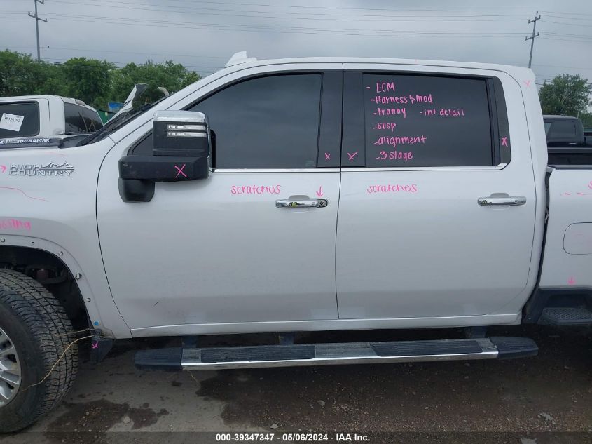 2020 Chevrolet Silverado 2500Hd 4Wd Standard Bed High Country VIN: 1GC4YREY1LF140508 Lot: 39347347