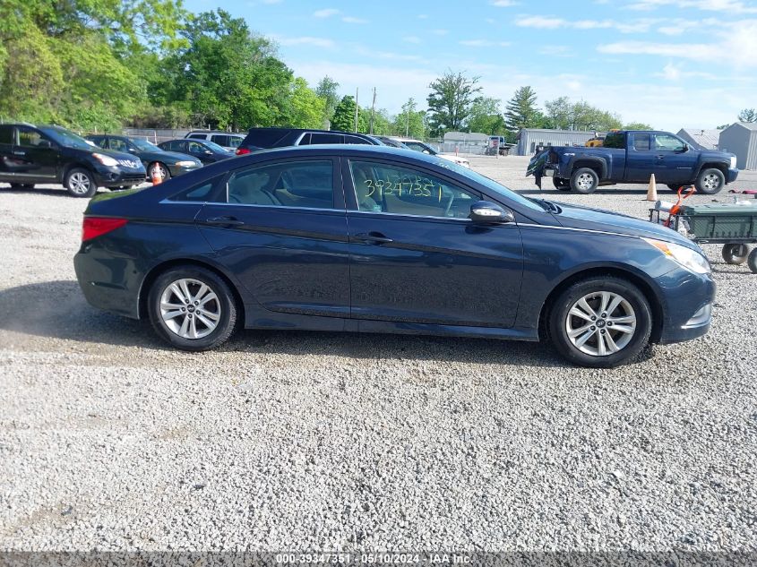 2014 Hyundai Sonata Gls VIN: 5NPEB4AC2EH933571 Lot: 39347351