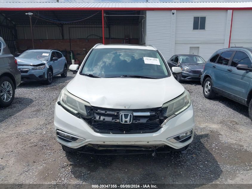 2015 Honda Cr-V Ex-L VIN: 5J6RM4H74FL055086 Lot: 39347355