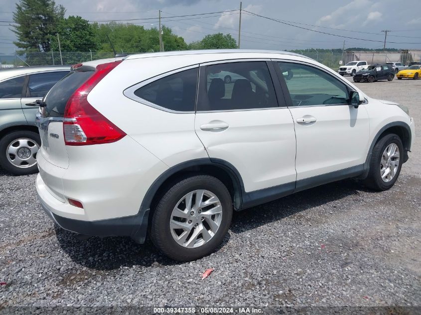 2015 Honda Cr-V Ex-L VIN: 5J6RM4H74FL055086 Lot: 39347355