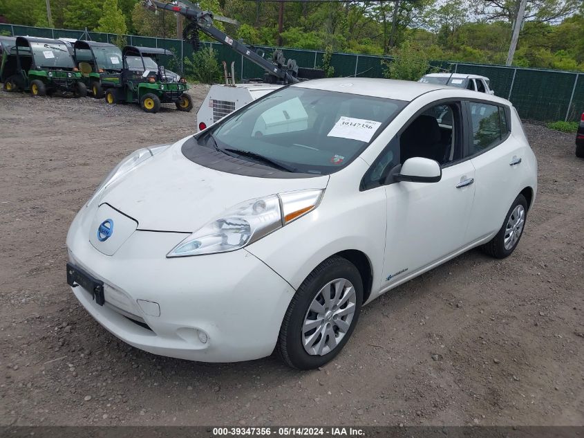 2015 Nissan Leaf S/Sl/Sv VIN: 1N4AZ0CP5FC325940 Lot: 39347356