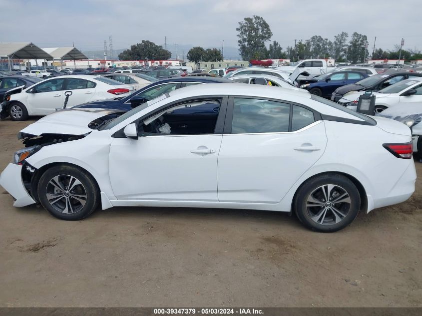 2022 Nissan Sentra Sv Xtronic Cvt VIN: 3N1AB8CV1NY248620 Lot: 39347379