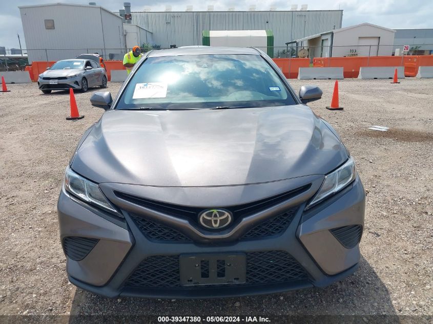 2018 Toyota Camry Se VIN: 4T1B11HKXJU597682 Lot: 39347380