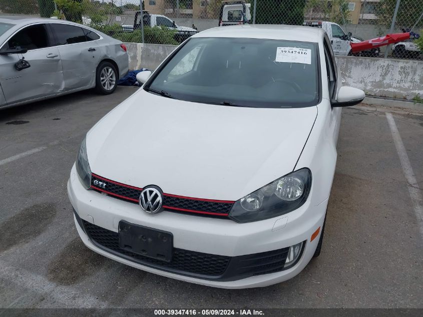 2014 Volkswagen Gti Wolfsburg Edition VIN: WVWHD7AJ2EW008564 Lot: 39347416