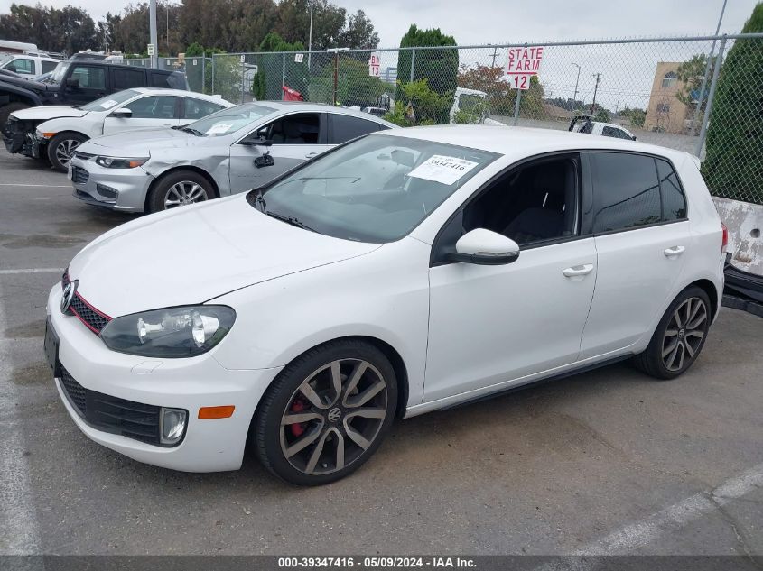 2014 Volkswagen Gti Wolfsburg Edition VIN: WVWHD7AJ2EW008564 Lot: 39347416