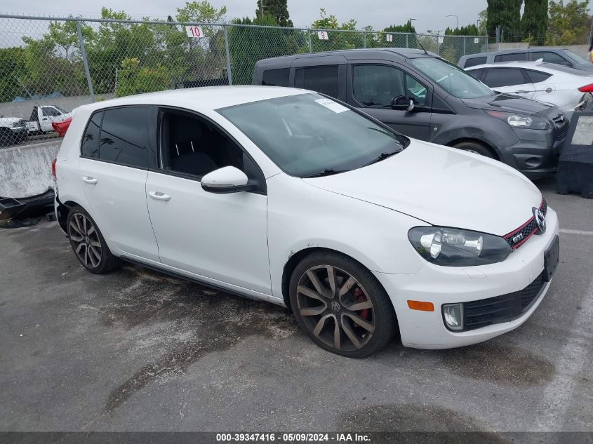 2014 Volkswagen Gti Wolfsburg Edition VIN: WVWHD7AJ2EW008564 Lot: 39347416