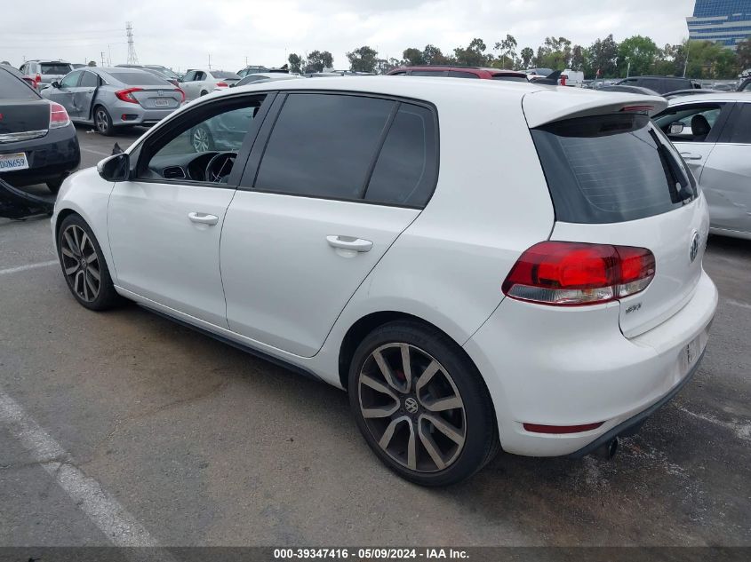 2014 Volkswagen Gti Wolfsburg Edition VIN: WVWHD7AJ2EW008564 Lot: 39347416