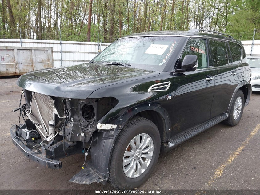 2019 Nissan Armada Sv VIN: JN8AY2NC6K9587500 Lot: 39347426