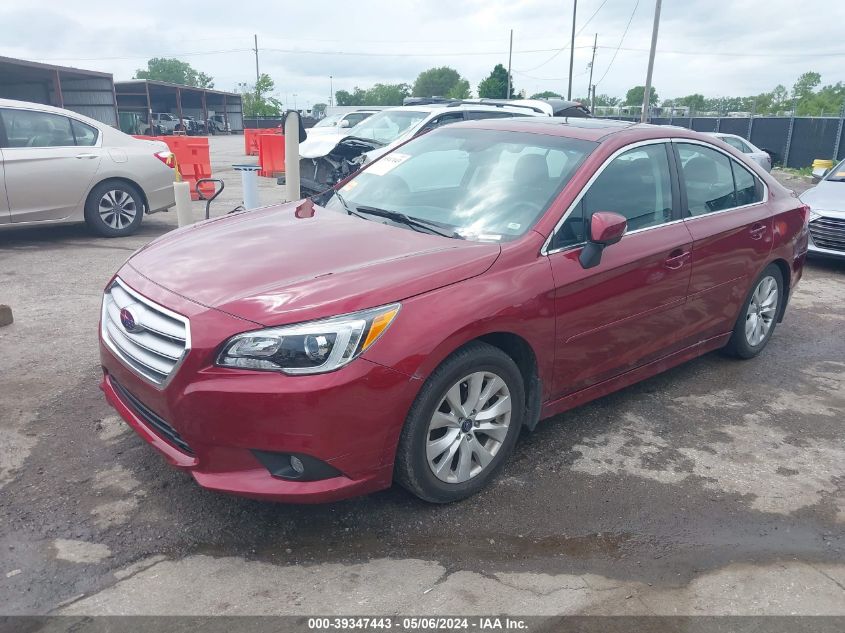 2016 Subaru Legacy 2.5I Premium VIN: 4S3BNBH67G3014789 Lot: 39347443