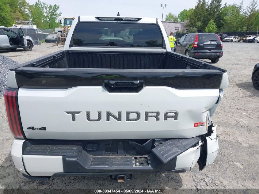 2022 Toyota Tundra Platinum VIN: 5TFNA5DB8NX014092 Lot: 39347454