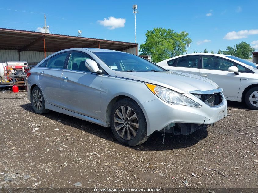 2014 Hyundai Sonata Limited VIN: 5NPEC4AC4EH820007 Lot: 39347485