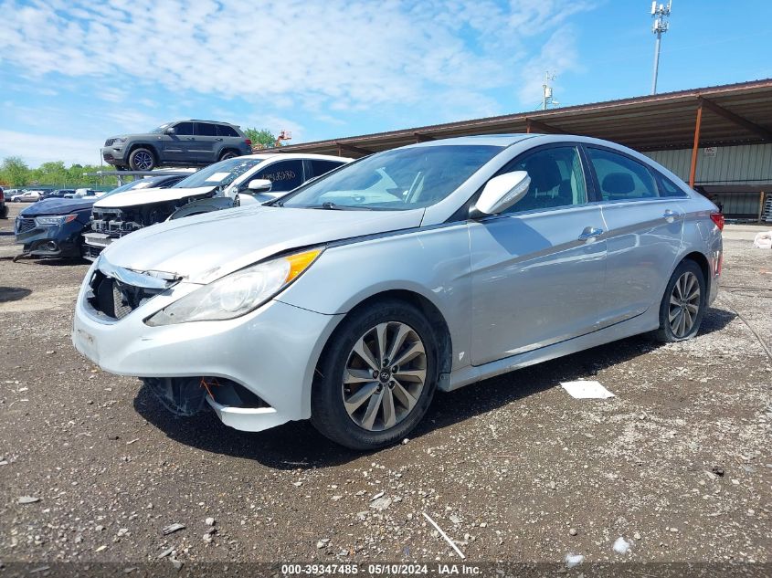 2014 Hyundai Sonata Limited VIN: 5NPEC4AC4EH820007 Lot: 39347485