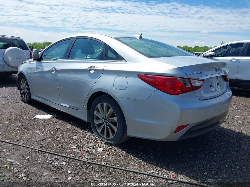 2014 Hyundai Sonata Limited VIN: 5NPEC4AC4EH820007 Lot: 39347485