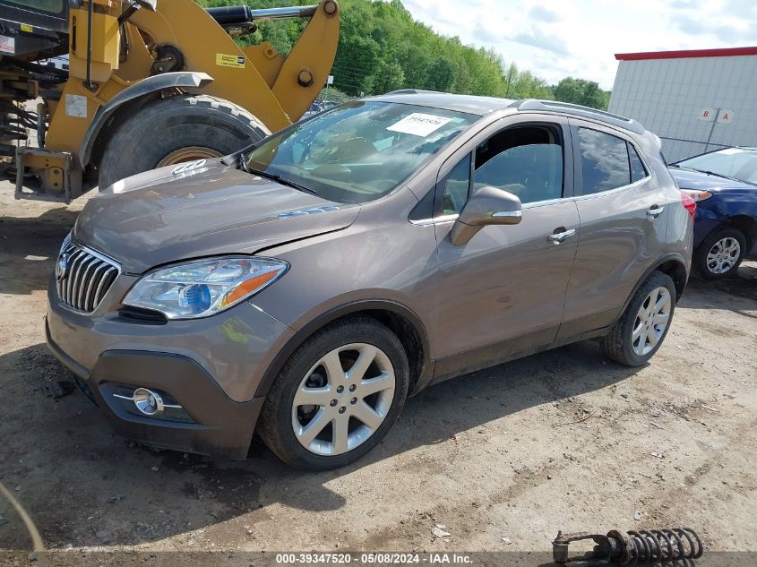 2015 Buick Encore Leather VIN: KL4CJCSB6FB169358 Lot: 39347520