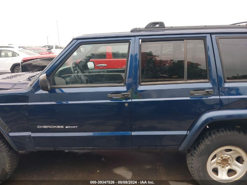 2000 Jeep Cherokee Sport VIN: 1J4FF48S7YL130349 Lot: 39347526