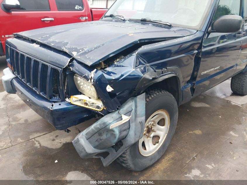 2000 Jeep Cherokee Sport VIN: 1J4FF48S7YL130349 Lot: 39347526