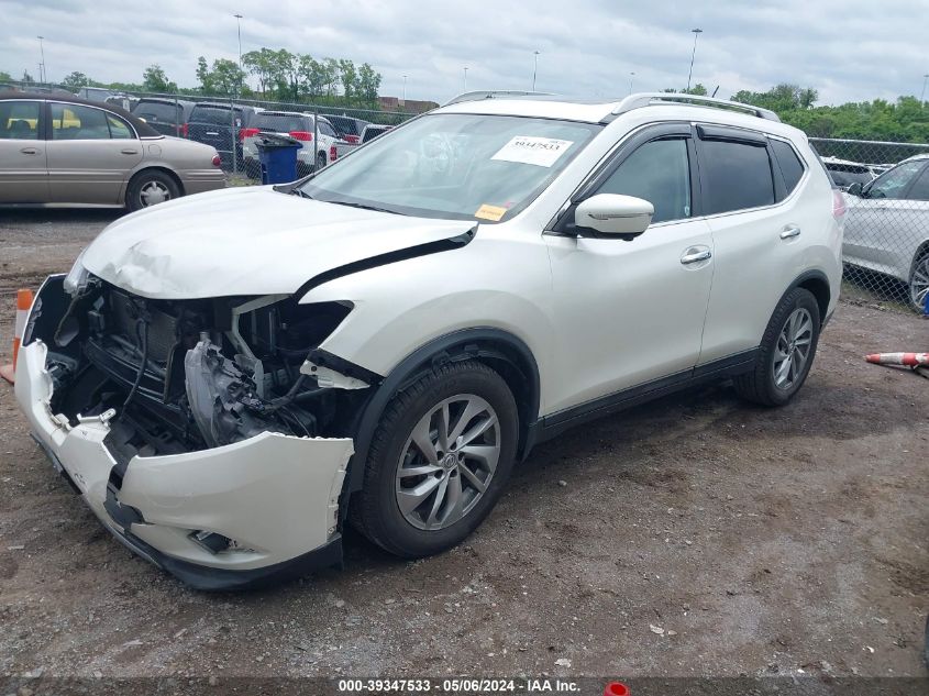 2015 Nissan Rogue Sl VIN: 5N1AT2MT2FC773731 Lot: 39347533