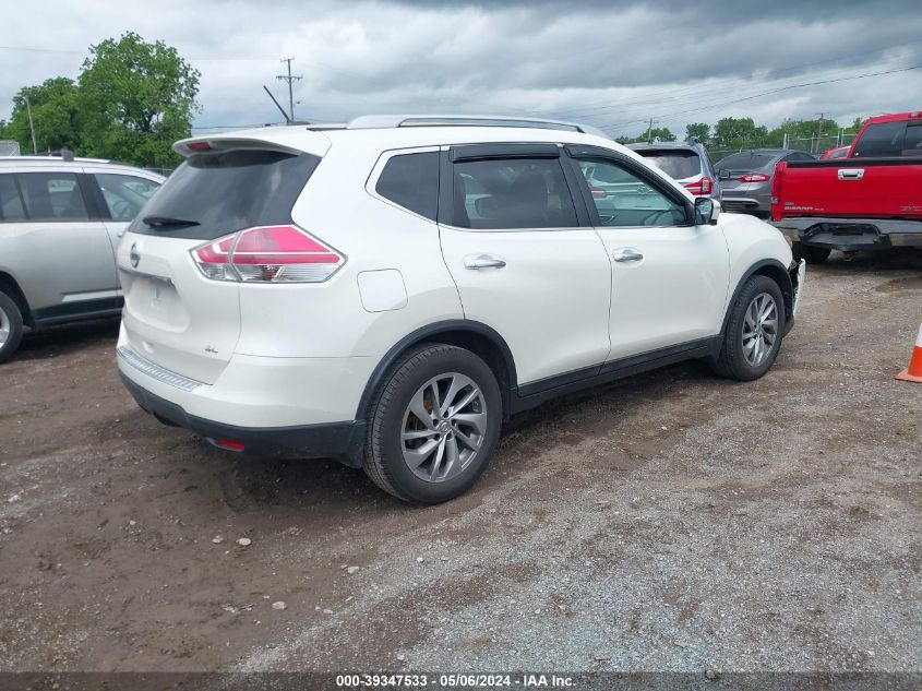 2015 Nissan Rogue Sl VIN: 5N1AT2MT2FC773731 Lot: 39347533