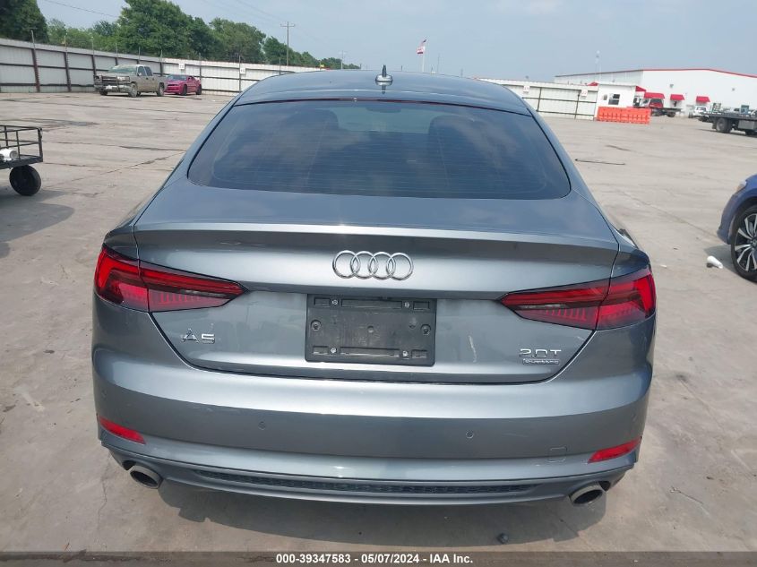 2018 Audi A5 2.0T Premium VIN: WAUENCF57JA056750 Lot: 39347583