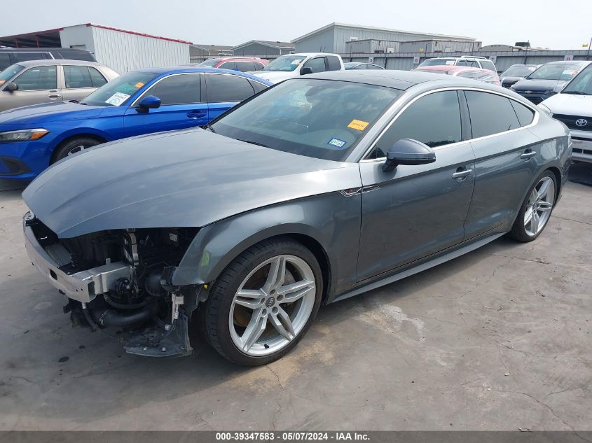 2018 AUDI A5 2.0T PREMIUM - WAUENCF57JA056750