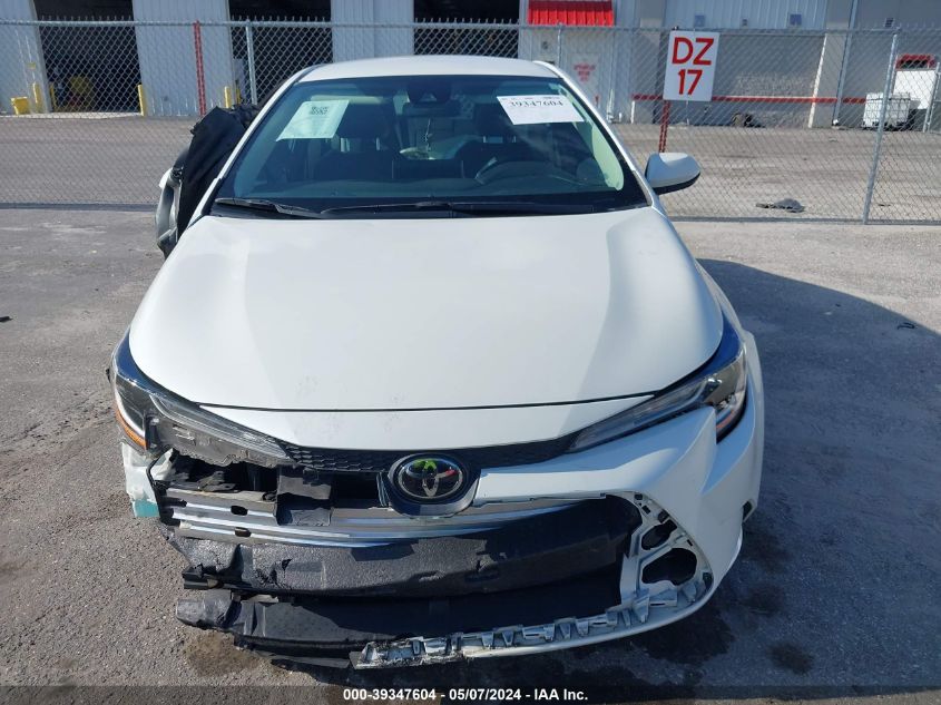 2021 Toyota Corolla Le VIN: 5YFEPMAE5MP152161 Lot: 39347604