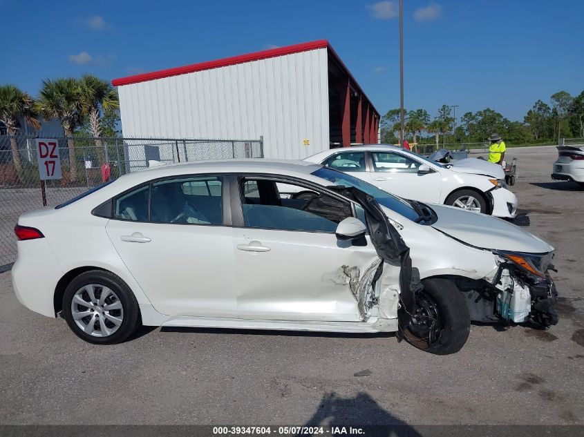 2021 Toyota Corolla Le VIN: 5YFEPMAE5MP152161 Lot: 39347604