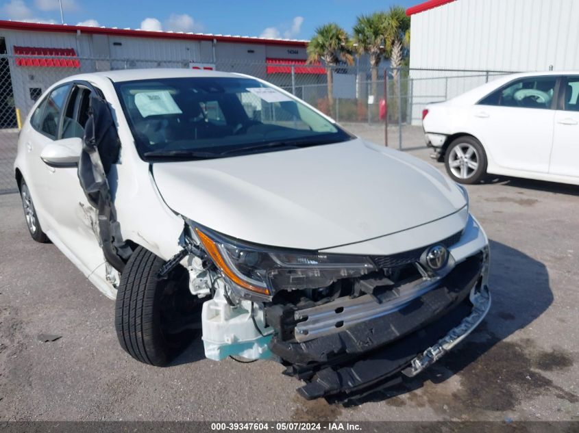 2021 Toyota Corolla Le VIN: 5YFEPMAE5MP152161 Lot: 39347604