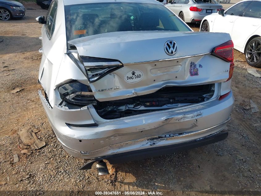 VIN 1VWGT7A36HC034703 2017 VOLKSWAGEN PASSAT 1.8T SE