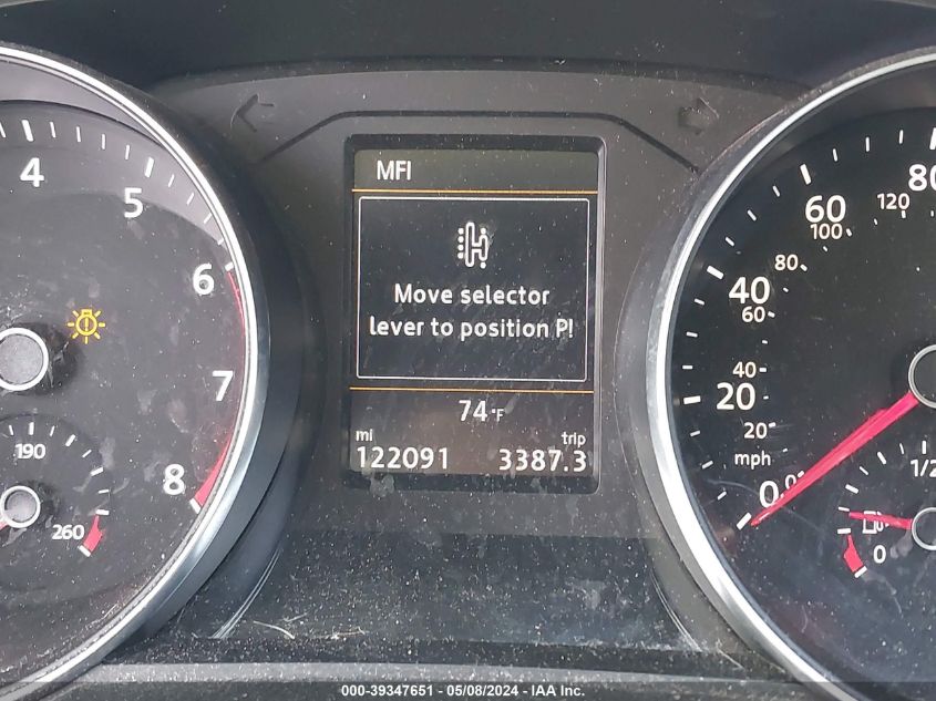 VIN 1VWGT7A36HC034703 2017 VOLKSWAGEN PASSAT 1.8T SE