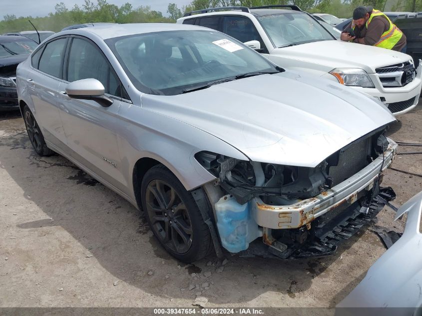 2018 Ford Fusion Hybrid Se VIN: 3FA6P0LU6JR131686 Lot: 39347654