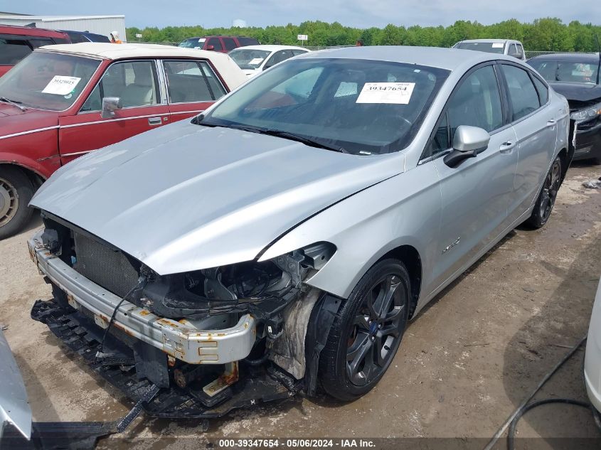 2018 Ford Fusion Hybrid Se VIN: 3FA6P0LU6JR131686 Lot: 39347654