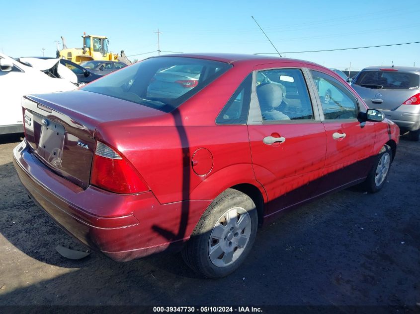 2006 Ford Focus Zx4 VIN: 1FAHP34N26W256495 Lot: 39347730