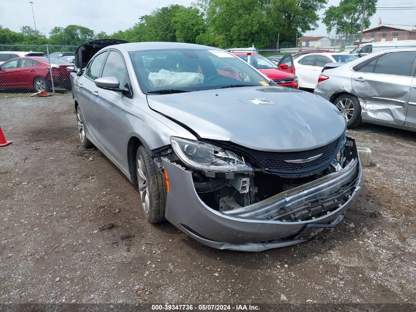 2015 Chrysler 200 S VIN: 1C3CCCBBXFN590325 Lot: 39347736